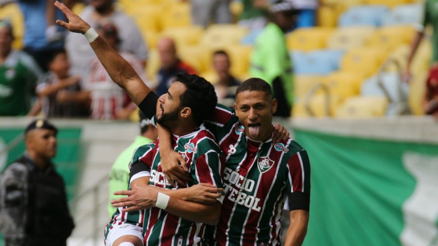 Richarlison Henrique Dourado Fluminense estreia Brasileiro 2017