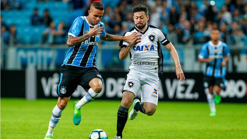 Luan Grêmio Botafogo João Paulo 2017
