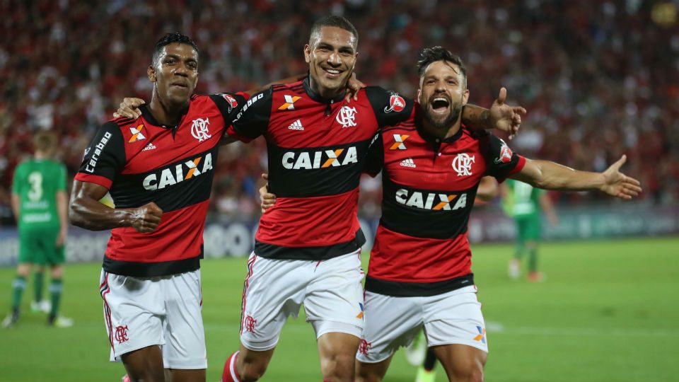 Berrío Guerrero Diego Flamengo Chapecoense 2017