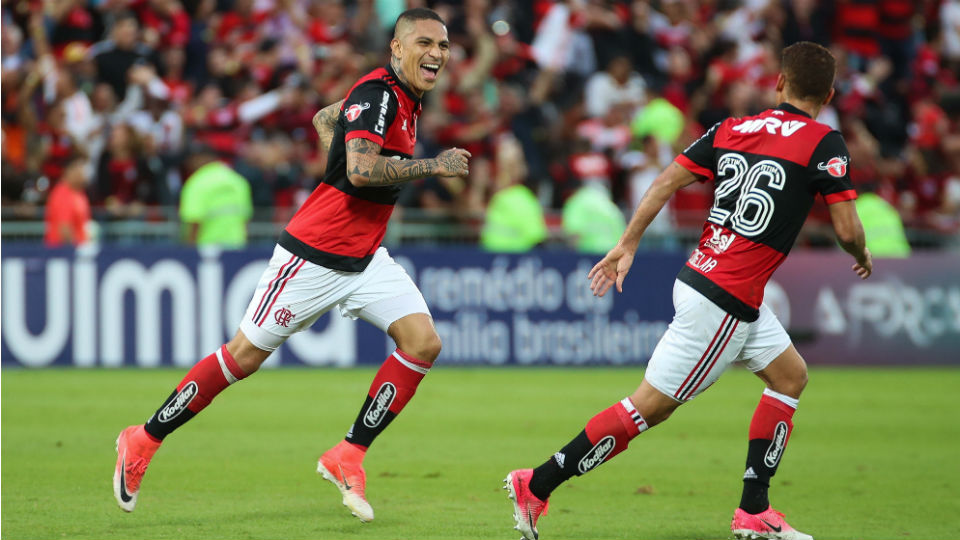 Guerrero São Paulo Flamengo Ilha do Urubu 2017