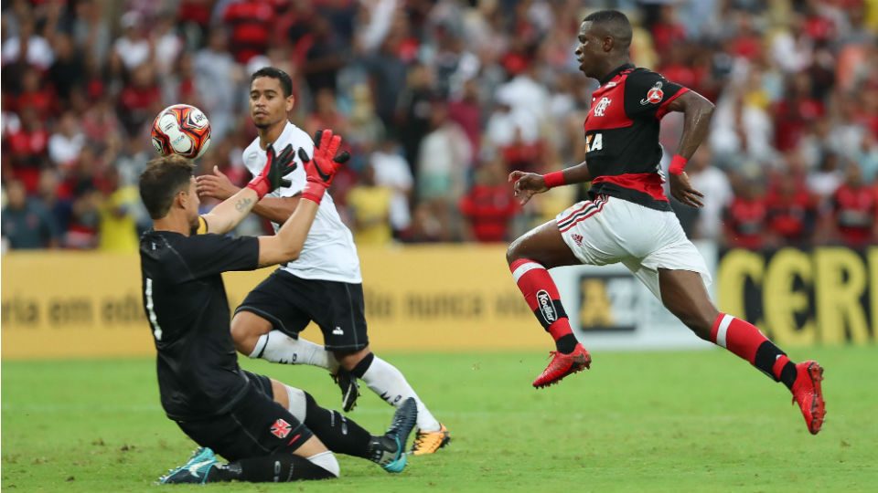 Vinicius Junior Flamengo Vasco Maracanã 2018 Martin Silva