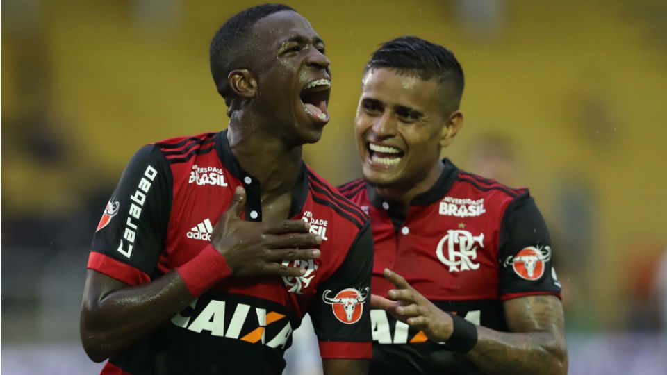 Vinicius Junior Flamengo Botafogo Taça Guanabara