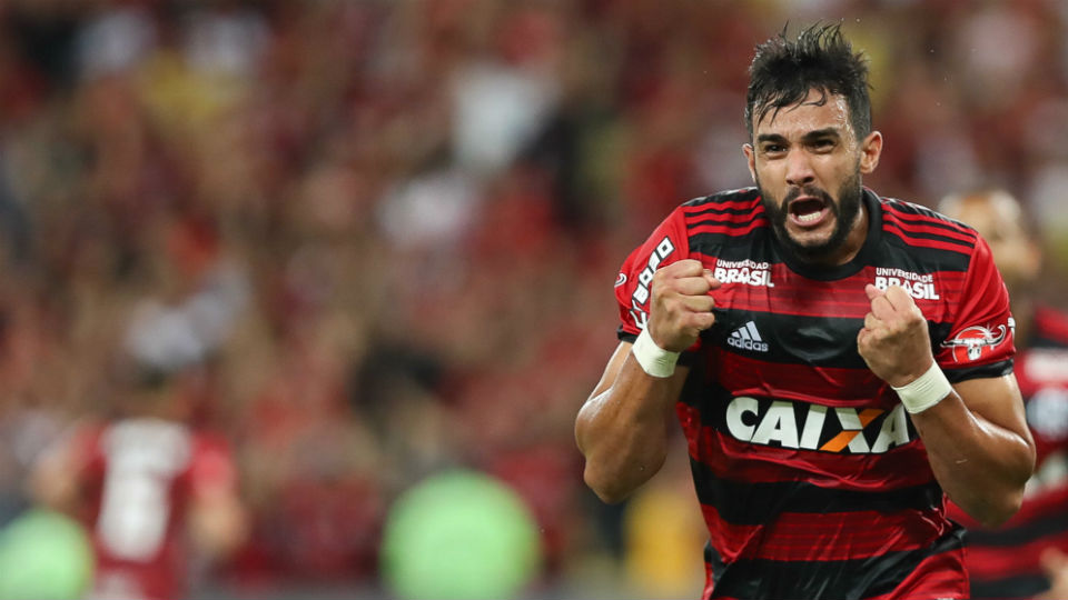 Henrique Dourado gol Flamengo Maracanã América-MG