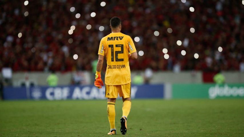 Julio Cesar despedida Flamengo Maracanã