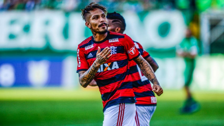 Guerrero gol Chapecoense Flamengo 2018