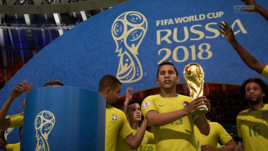 Brasil Copa do Mundo videogame EA Sports FIFA 18