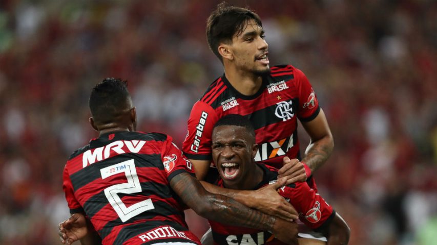 Vinicius Junior Flamengo Lucas Paquetá