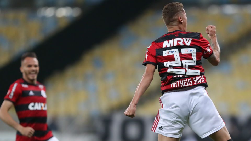 Matheus Sávio Flamengo gol 2018