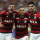 Henrique Dourado Diego Lucas Paquetá Flamengo 2018