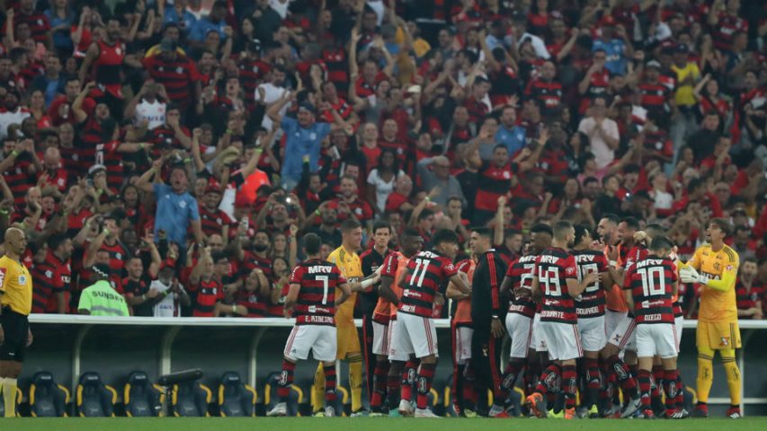 Flamengo gol torcida Everton Ribeiro Grêmio Copa do Brasil 2018