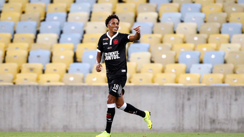 Lucas Mineiro Vasco camisa homenagem semifinal Taca Guanabara 2019