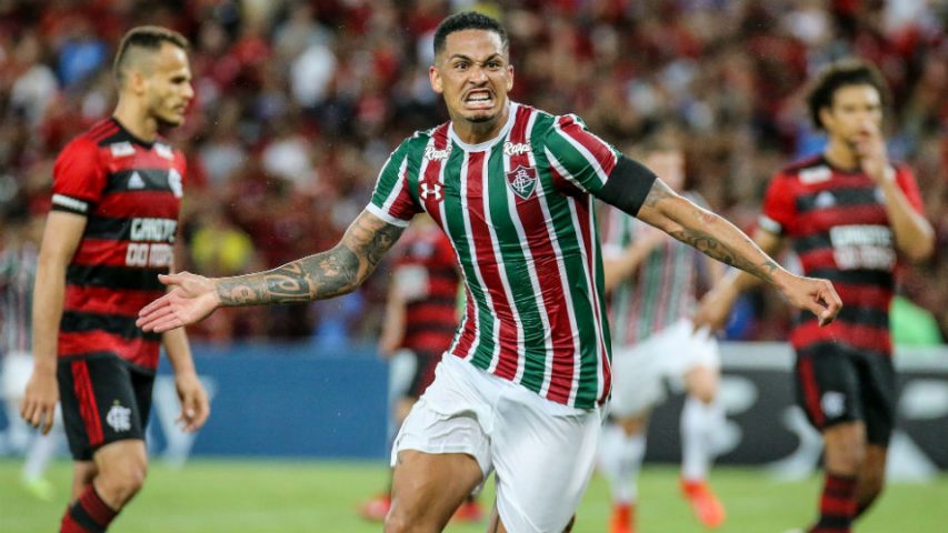Luciano gol Flamengo Fluminense Fla-Flu 2019 semi Taça Guanabara