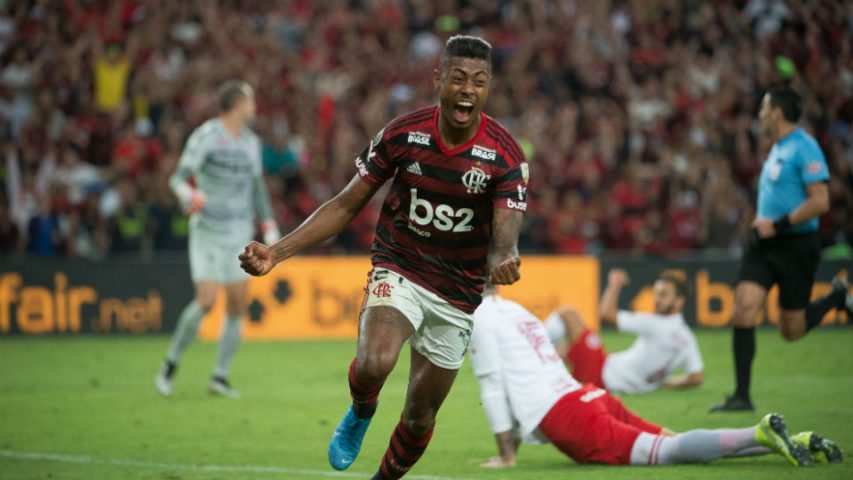Bruno Henrique Flamengo gol Internacional Libertadores 2019
