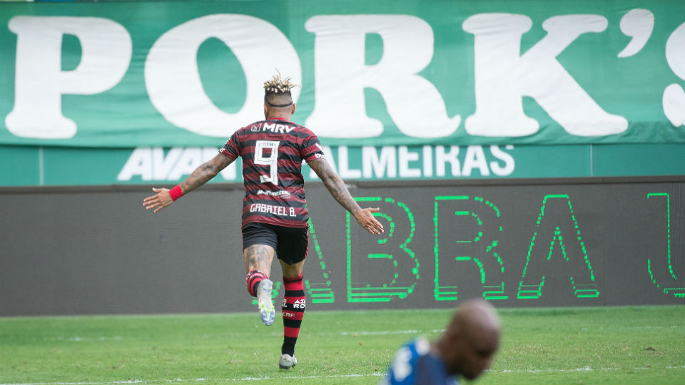 Gabigol gol Palmeiras Brasileiro 2019 segundo turno Palmeiras Allianz Parque