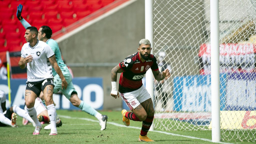 Gabigol gol anulado Botafogo Brasileiro 2020