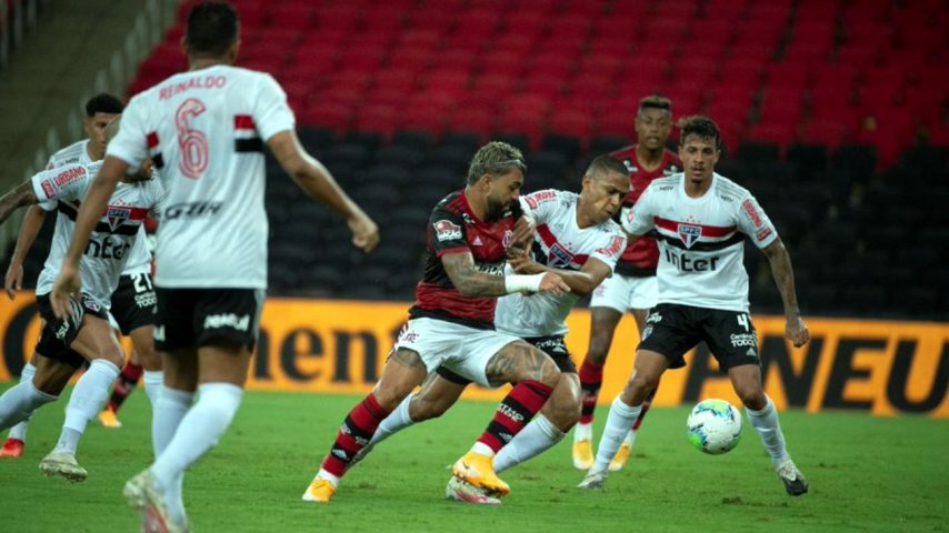 Gabigol Flamengo São Paulo Copa do Brasil