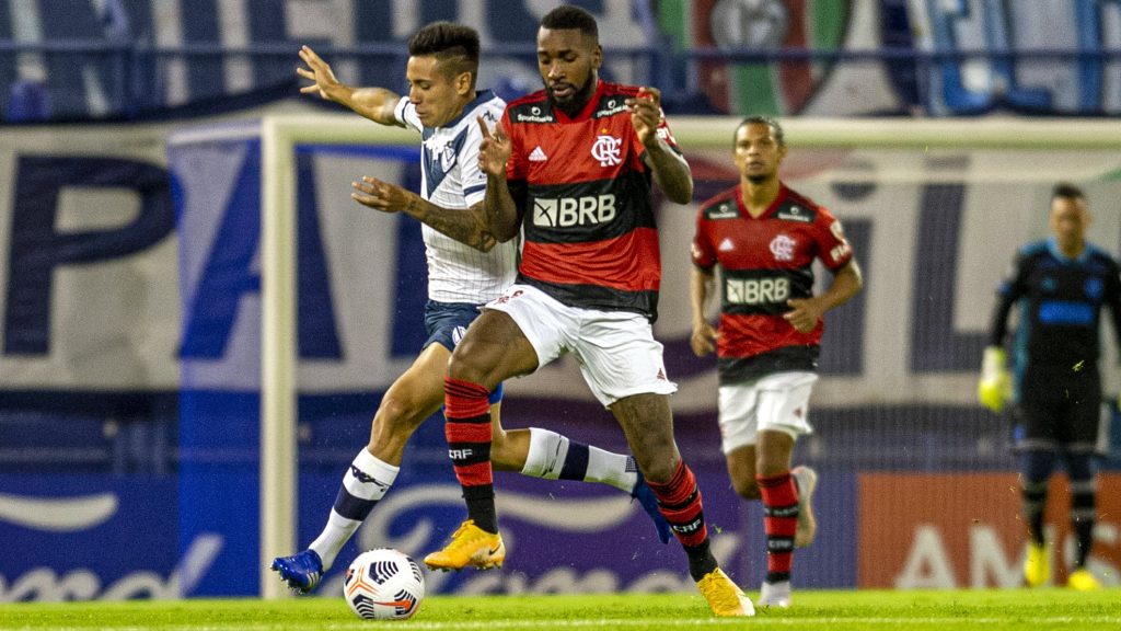 Gerson Vélez Sarsfield Libertadores 2021 estreia Flamengo