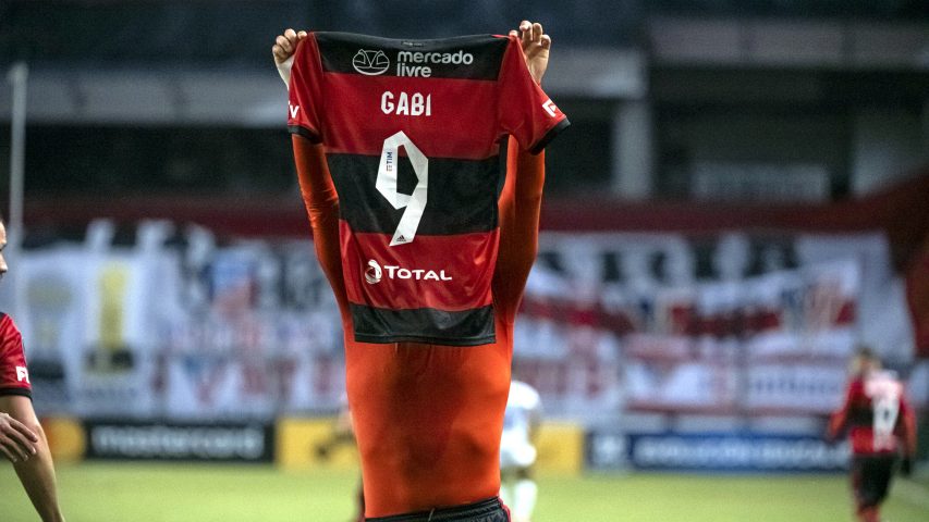 Gabigol recorde Libertadores gols iguala Zico 2021 LDU