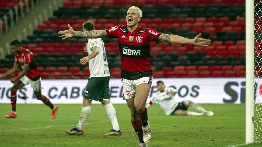 Pedro gol Flamengo Palmeiras estreia Brasileiro 2021