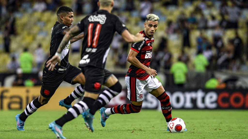Andreas Pereira Flamengo Vasco semifinal Campeonato Carioca 2022