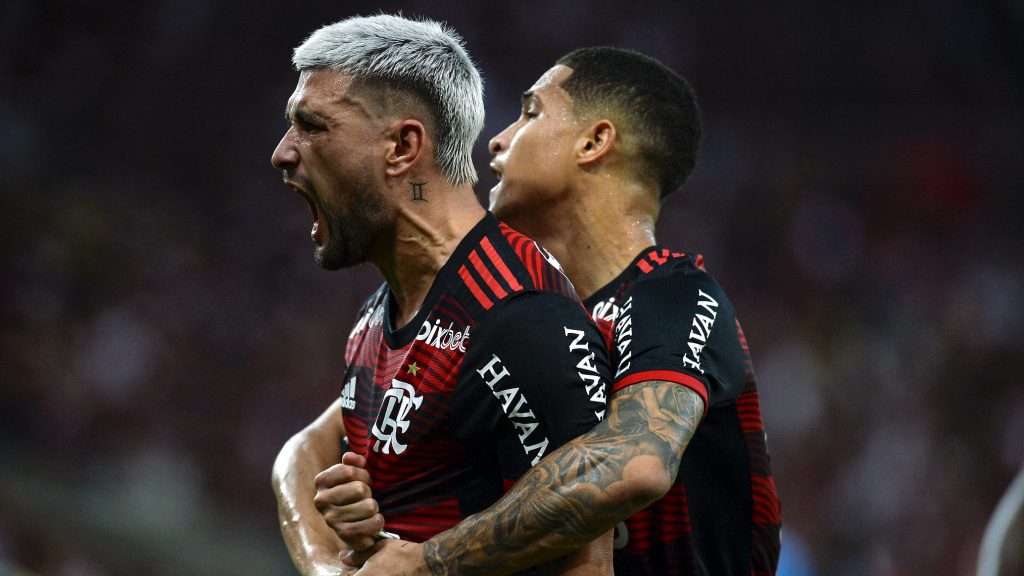 Arrascaeta Flamengo Atlético-MG gol Copa do Brasil 2022