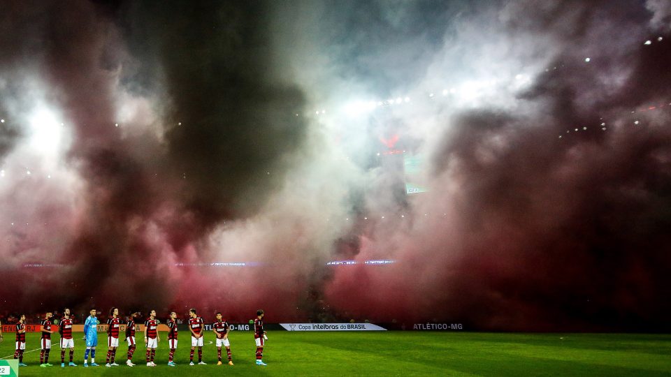 Flamengo fumação Copa do Brasil 2022 Atlético-MG