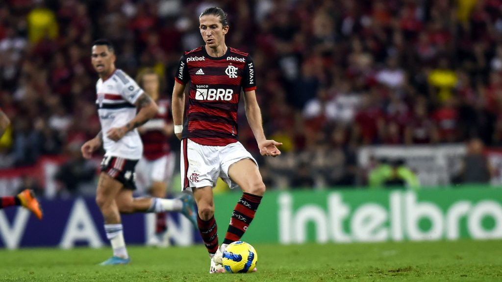 Filipe Luís Flamengo 2022 semifinal Copa do Brasil Maracanã São Paulo