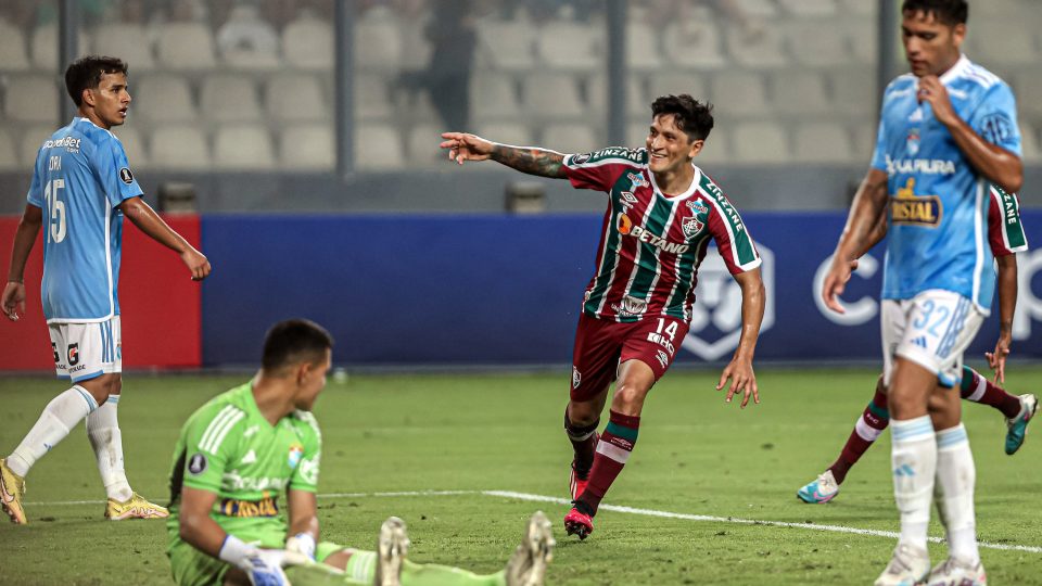Cano Fluminense gol estreia Libertadores 2023 Sporting Cristal