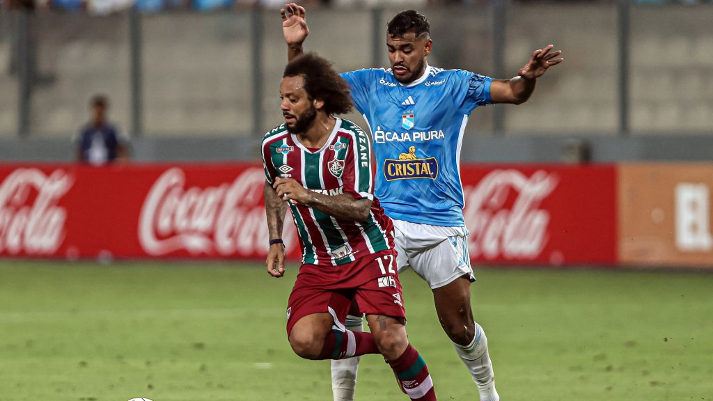 Marcelo estreia Fluminense 2023 Libertadores Sporting Cristal