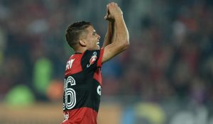 Cuellar gol Santos Flamengo Ilha do Urubu Copa do Brasil