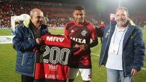 Márcio Araújo Flamengo 200 jogos