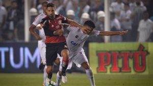 Diego Santos Vila Belmiro Copa do Brasil Flamengo 2017