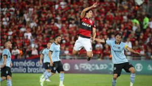 Leandro Damião Geromel Flamengo Grêmio Ilha do Urubu 2017
