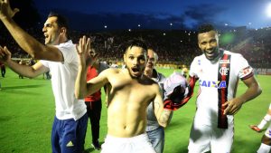 Pará Vaz festa Flamengo Vitória Brasileiro 2017