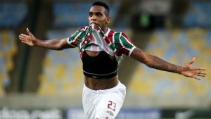 Digão Fluminense gol Defensor 2018 Maracanã