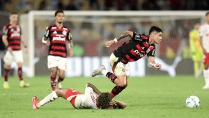 Luiz Araujo Flamengo Internacional 2025 Libertadores