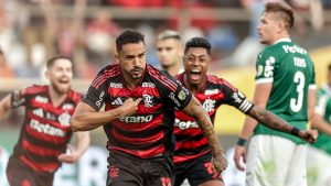 Flamengo gol campeão Libertadores 2025 Danilo